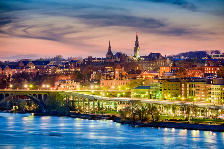 Georgetown de noche
